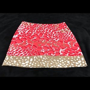 E P PRO Skort, golf:tennis Colorful leopard print